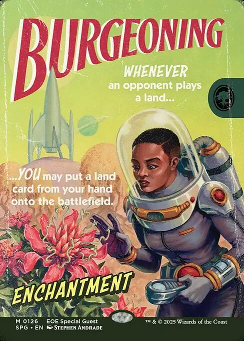 Burgeoning · Special Guests 126/165