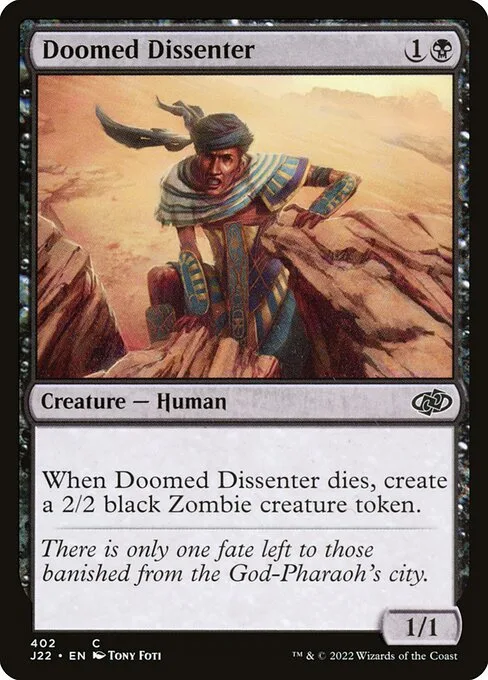 Doomed Dissenter · Jumpstart 2022 402/835