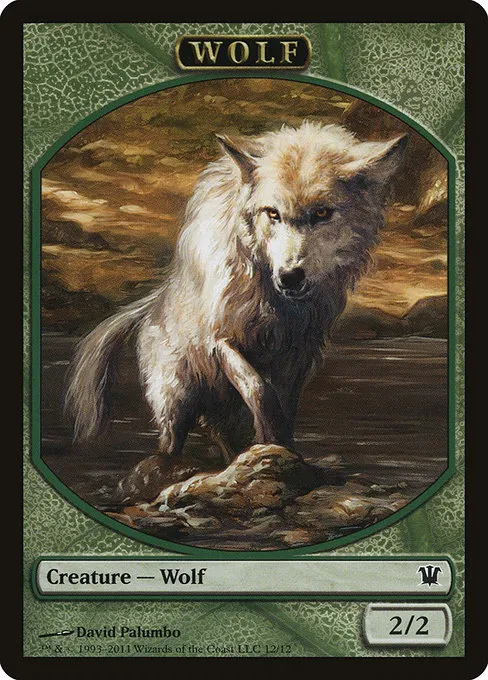 Wolf · Innistrad Tokens 12/13