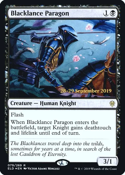 Blacklance Paragon · Throne of Eldraine Promos 79s/138