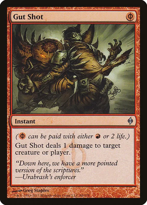 Gut Shot · New Phyrexia 86/175