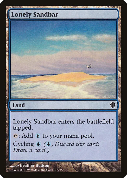 Lonely Sandbar · Commander 2013 305/356