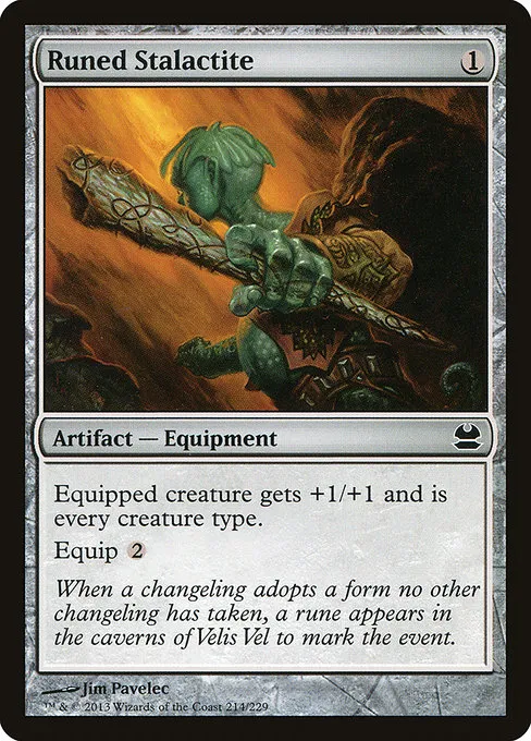Runed Stalactite · Modern Masters 214/229