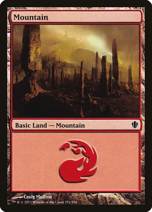 Mountain · Commander 2013 351/356