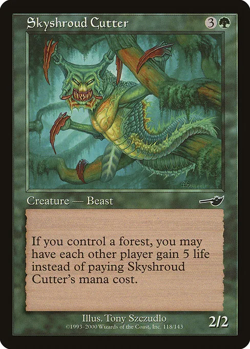 Skyshroud Cutter · Nemesis 118/143