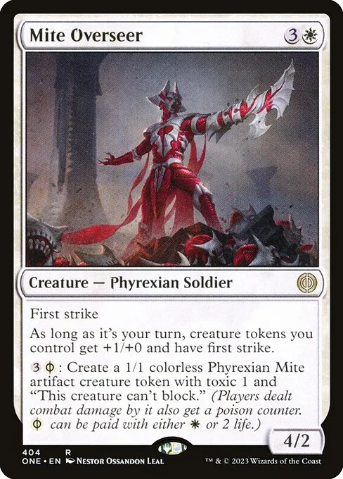 Mite Overseer · Phyrexia: All Will Be One 404/479