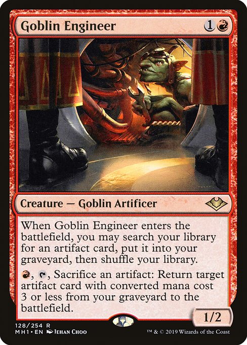 Goblin Engineer · Modern Horizons 128/255