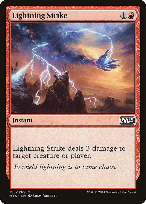 Lightning Strike · Magic 2015 155/284