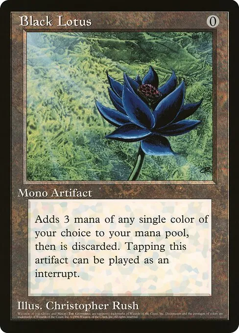 Black Lotus · Oversized 90's Promos 2/10