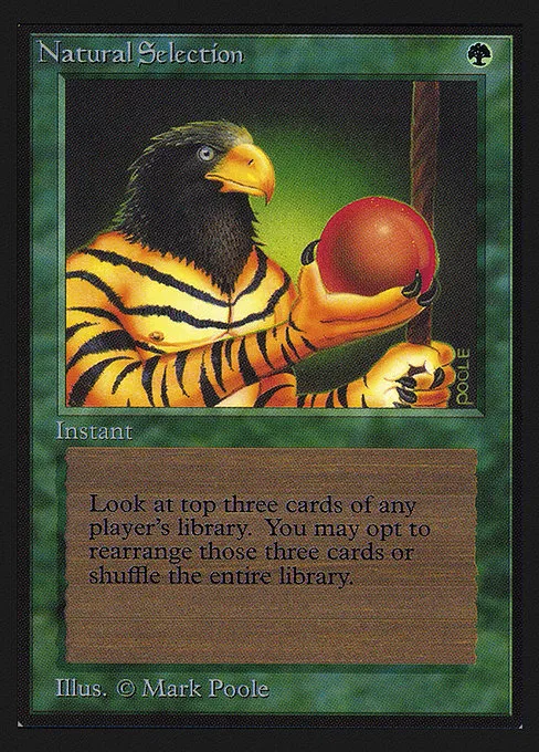 Natural Selection · Intl. Collectors' Edition 213/302