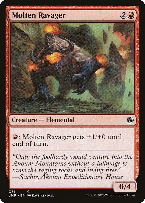 Molten Ravager · Jumpstart 351/497