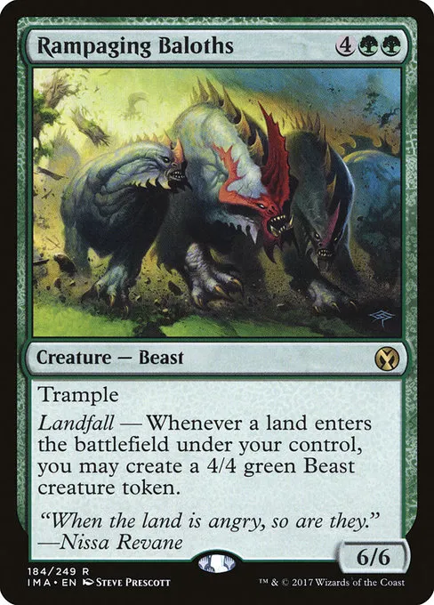 Rampaging Baloths · Iconic Masters 184/249