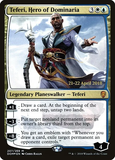 Teferi, Hero of Dominaria · Dominaria Promos 207s/118