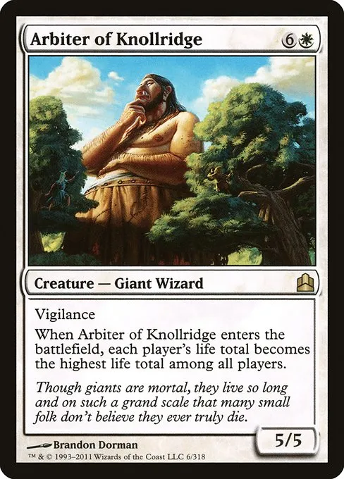 Arbiter of Knollridge · Commander 2011 6/318