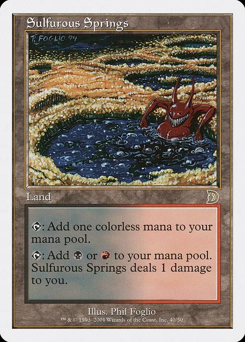 Sulfurous Springs · Deckmasters 40/58