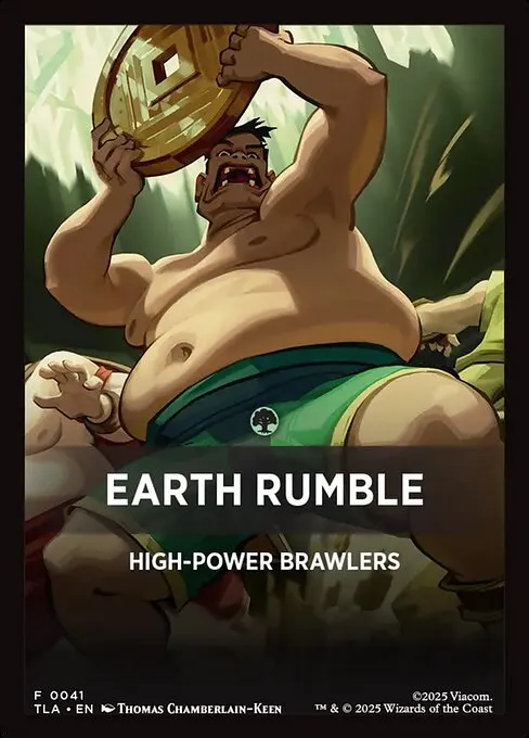Earth Rumble · Avatar: The Last Airbender Jumpstart Front Cards 41/46