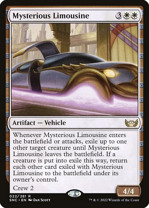 Mysterious Limousine · Streets of New Capenna 22/513