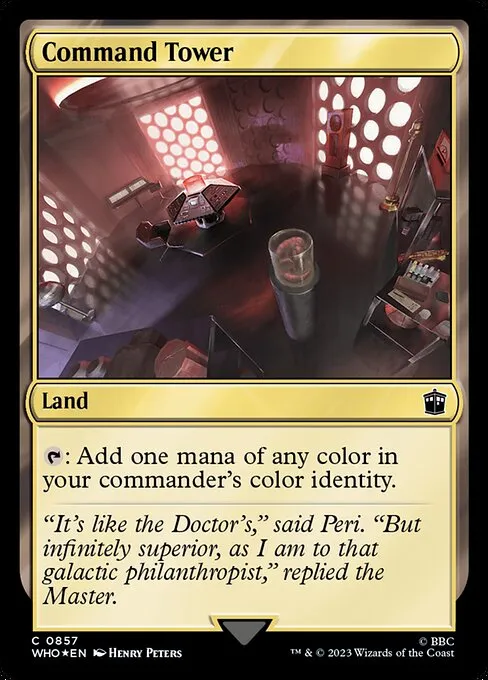 Command Tower · Doctor Who 857/1178