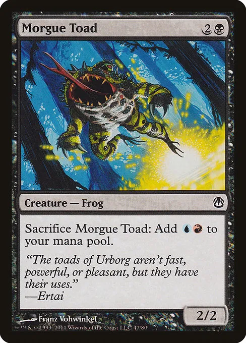 Morgue Toad · Duel Decks: Ajani vs. Nicol Bolas 47/80