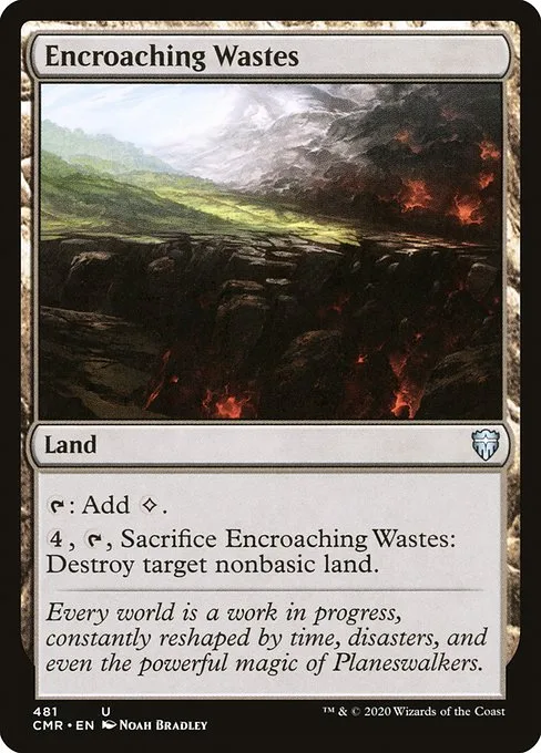 Encroaching Wastes · Commander Legends 481/718