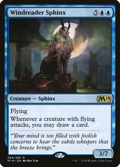 Windreader Sphinx · Core Set 2019 84/314