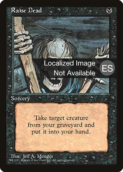 Raise Dead · Fourth Edition Foreign Black Border 156/378