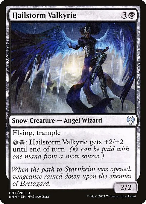 Hailstorm Valkyrie · Kaldheim 97/425