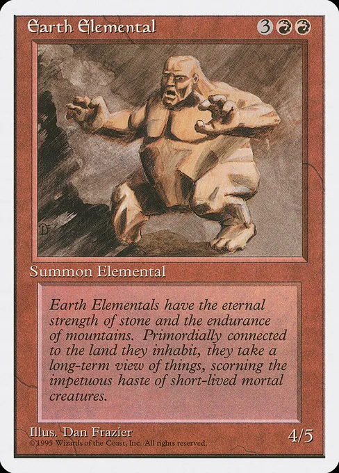 Earth Elemental · Fourth Edition 188/380