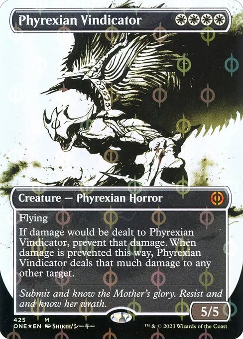 Phyrexian Vindicator · Phyrexia: All Will Be One 425/479