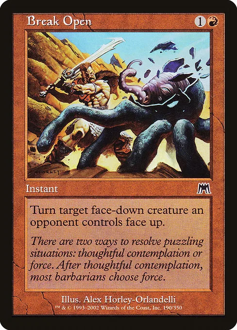 Break Open · Onslaught 190/351
