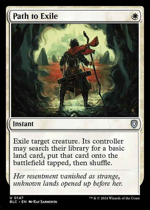 Path to Exile · Bloomburrow Commander 147/356