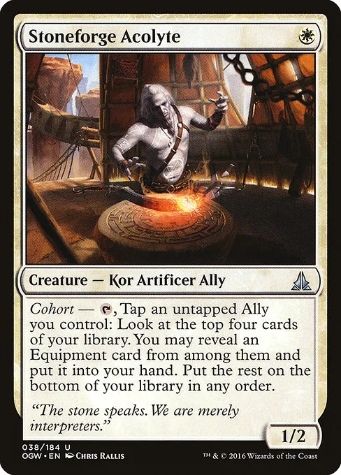 Stoneforge Acolyte · Oath of the Gatewatch 38/187