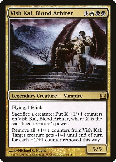 Vish Kal, Blood Arbiter · Commander 2011 234/318