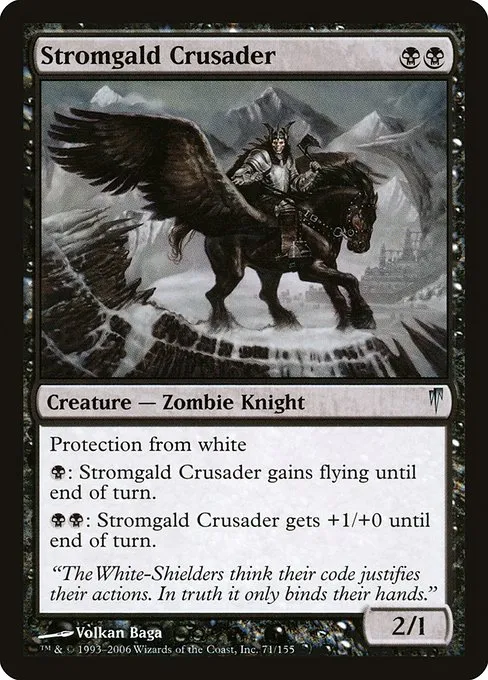 Stromgald Crusader · Coldsnap 71/155