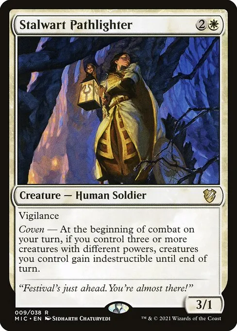 Stalwart Pathlighter · Midnight Hunt Commander 9/187