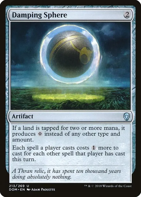 Damping Sphere · Dominaria 213/280