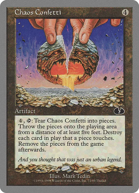 Chaos Confetti · Unglued 72/88