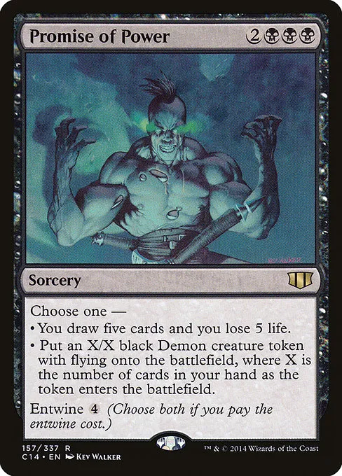 Promise of Power · Commander 2014 157/337