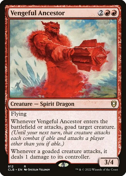 Vengeful Ancestor · Commander Legends: Battle for Baldur's Gate 812/936