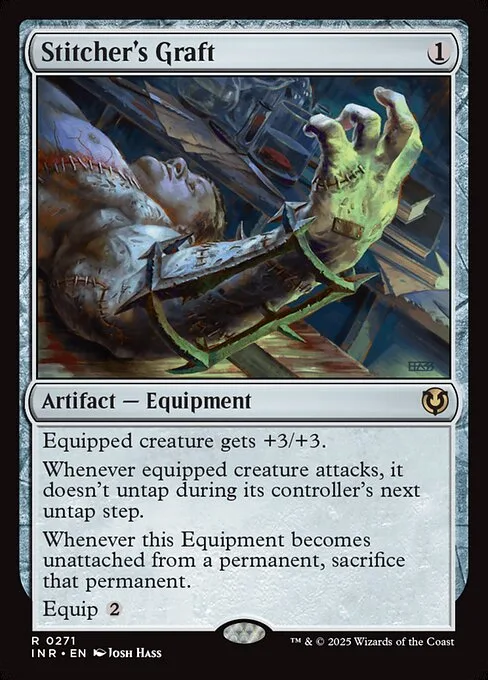 Stitcher's Graft · Innistrad Remastered 271/495