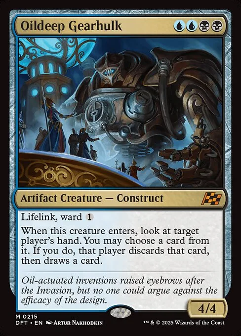 Oildeep Gearhulk · Aetherdrift 215/553