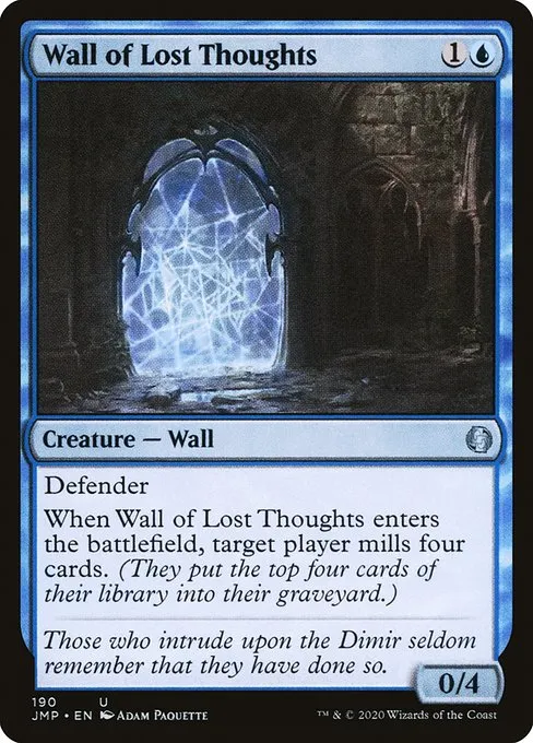 Wall of Lost Thoughts · Jumpstart 190/497