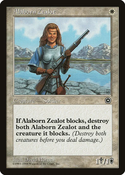 Alaborn Zealot · Portal Second Age 6/165