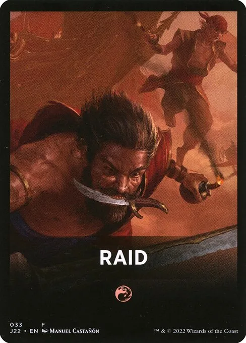 Raid · Jumpstart 2022 Front Cards 33/46