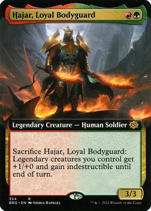 Hajar, Loyal Bodyguard · The Brothers' War 354/399