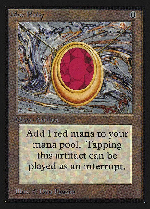 Mox Ruby · Collectors' Edition 265/302