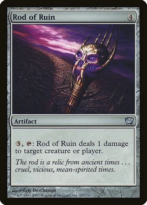 Rod of Ruin · Ninth Edition 307★/710