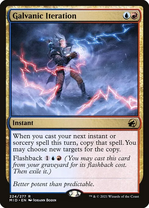 Galvanic Iteration · Innistrad: Midnight Hunt 224/399