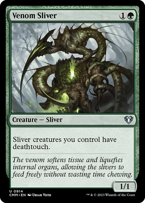 Venom Sliver · Commander Masters 914/1067