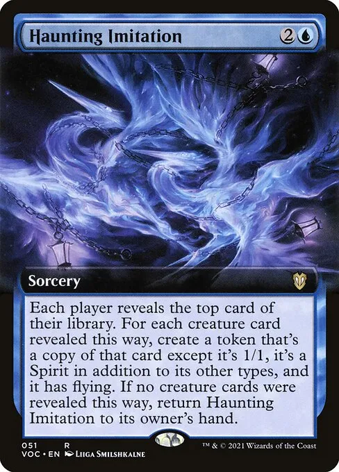 Haunting Imitation · Crimson Vow Commander 51/188